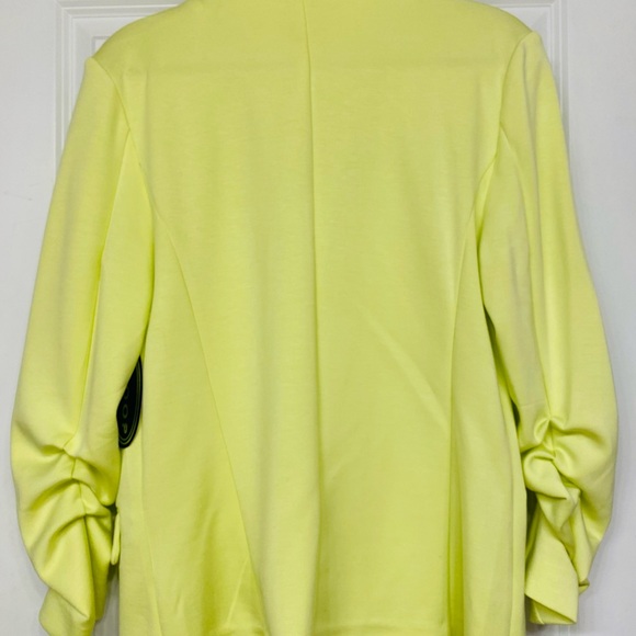 NWT Scoop Scrunch Sleeve Blazer - Picture 2 of 5